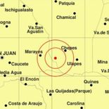 El sismo tuvo epicentro a unos 35 kilómetros de Chepes, en el sur de La Rioja, y fue detectado por el Instituto Nacional de Prevención Sísmica. El sismo tuvo epicentro a unos 35 kilómetros de Chepes, en el sur de La Rioja, y fue detectado por el Instituto Nacional de Prevención Sísmica.