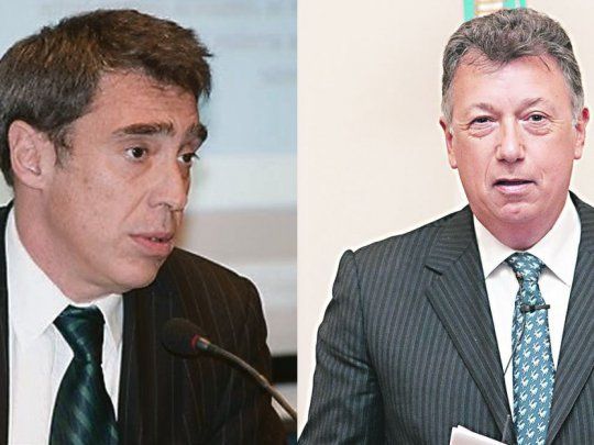 Santiago Corcuera y&nbsp;Alberto Dalla Vía.