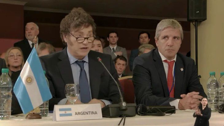 Javier Milei harshly criticized Mercosur. Javier Milei harshly criticized Mercosur.