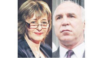 Alejandra Gils Carbó y Ricardo Lorenzetti
