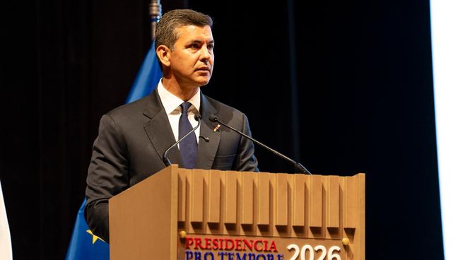 Santiago Peña opinó sobre la ausencia de Lula da Silva en la firma del acuerdo Mercosur-UE.&nbsp;