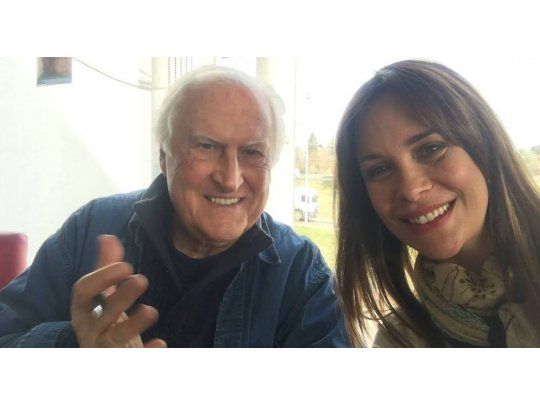 Pino Solanas y Josefina Pouso.