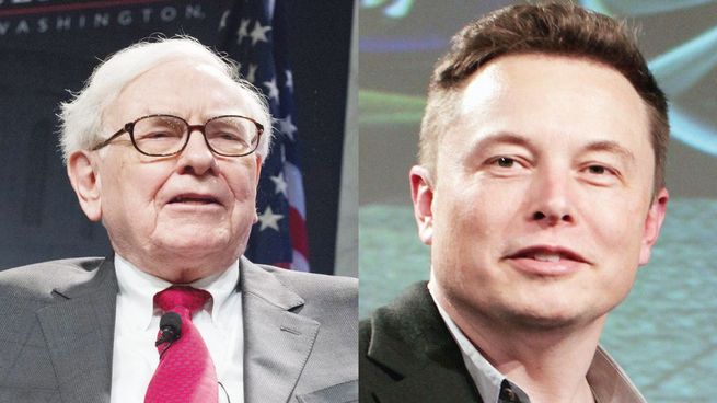 Warren Buffet y Elon Musk.
