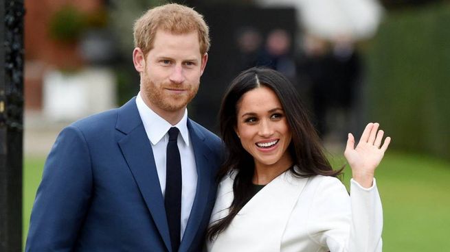 El príncipe Harry y Meghan Markle.