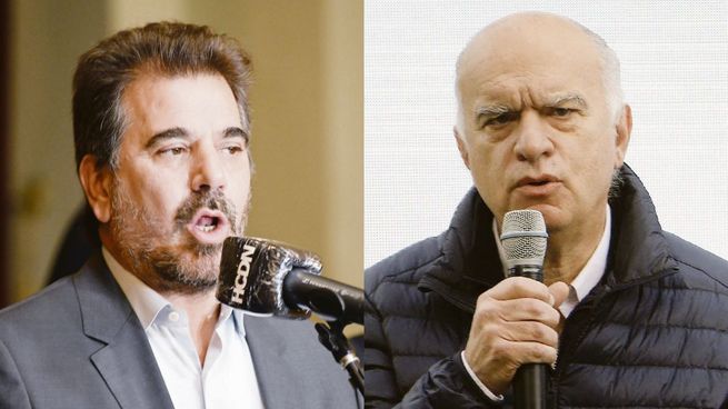 Cristian Ritondo y Néstor Grindetti.