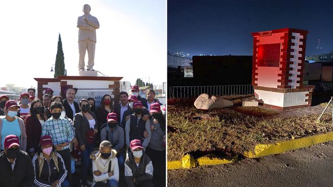 Estatua López Obrador