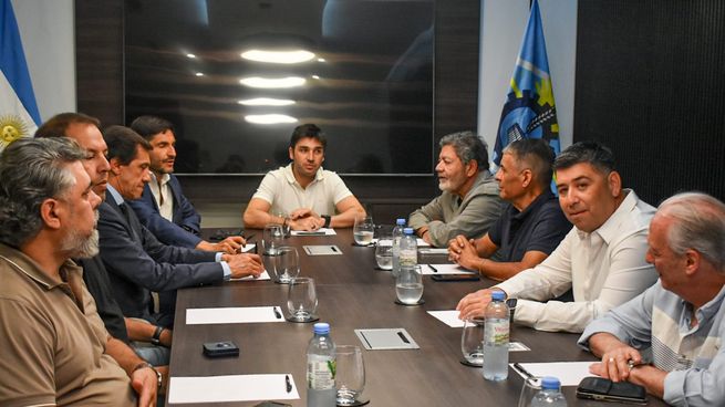 La reunión entre la CGT y provincias Unidas fue en la Casa de Chubut.