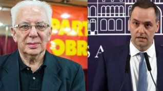 Jorge Altamira y Manuel Adorni se cruzaron en redes sociales.&nbsp;