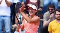 Pura felicidad. Sierra volverá a jugar un cuadro principal de Grand Slam.