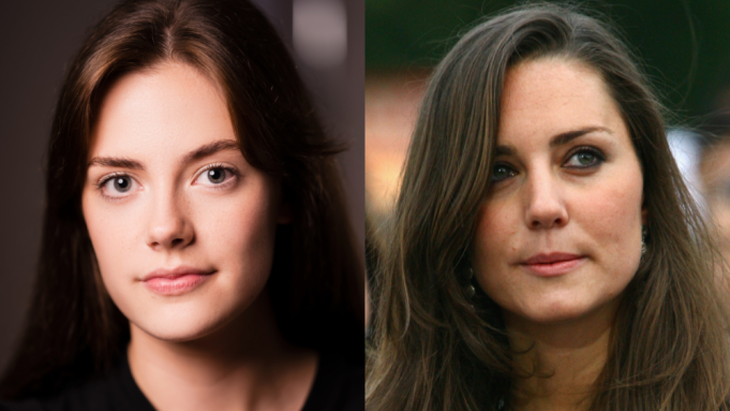 Meg Bellamy and Kate Middleton.