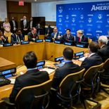 Javier Milei y Donald Trump compartieron la sesión extraordinaria del Escudo de las Américas.
