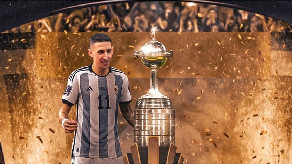 The president of Conmebol invited Di María to play in the Copa Libertadores