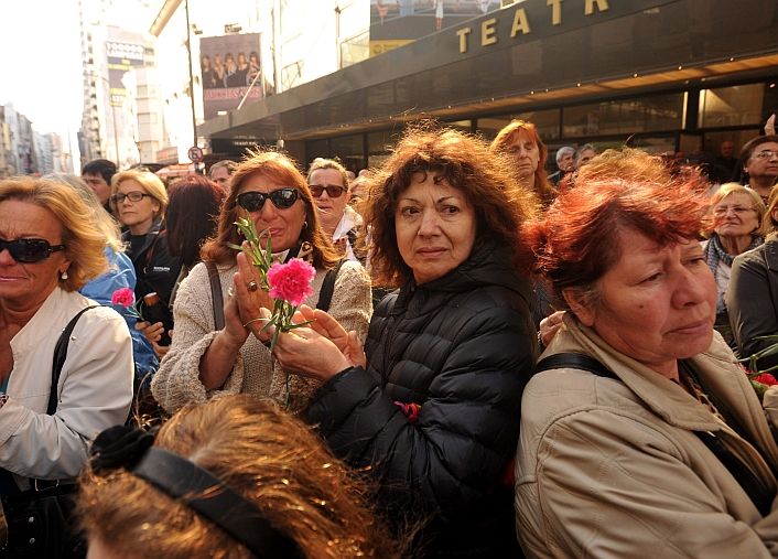 Una multitud le dio el último adiós a Alfredo Alcón (foto 4)