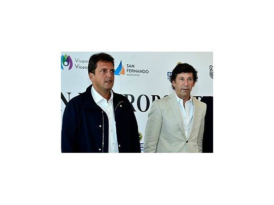 Sergio Massa y Gustavo Posse