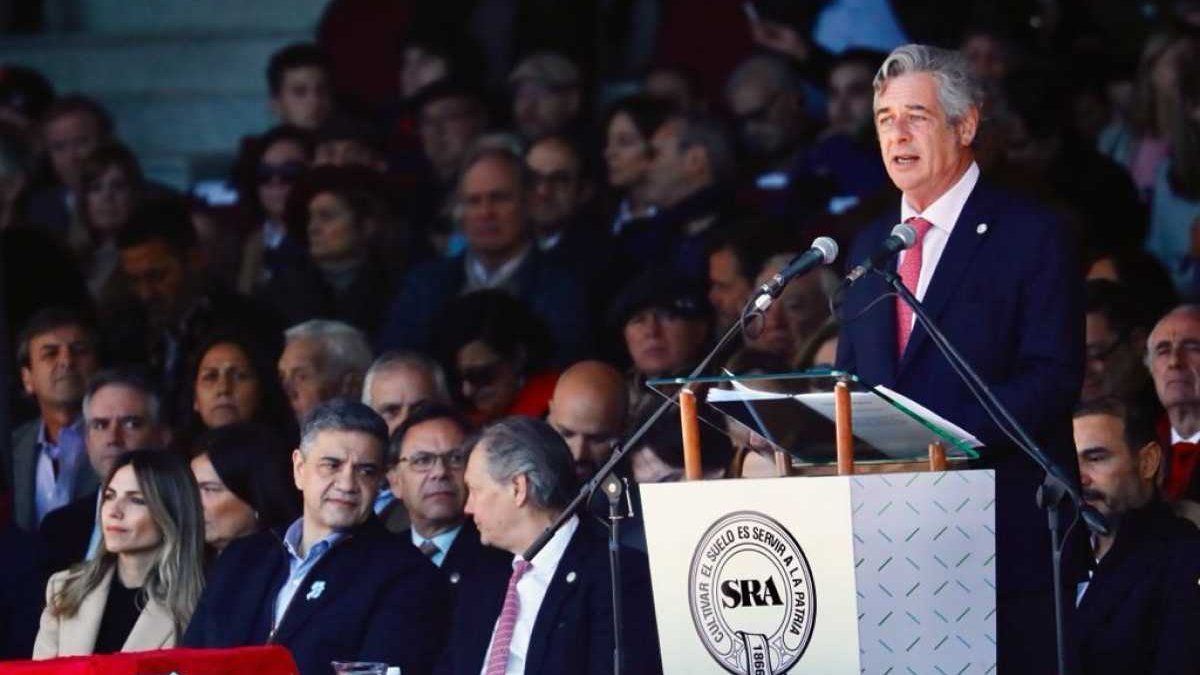 Exposición Rural: el campo abrió con un fuerte mensaje para Sergio Massa
