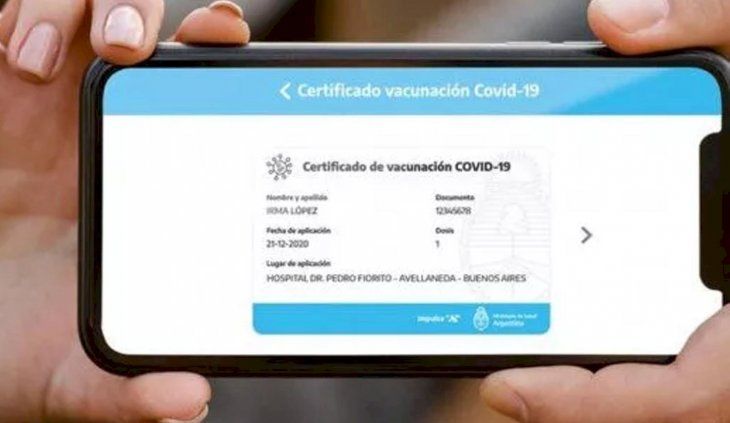 Pasaporte Sanitario.