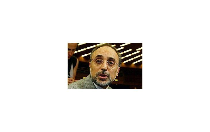 Ali Akbar Salehi, el jefe de la organización para la energía nuclear de Irán.