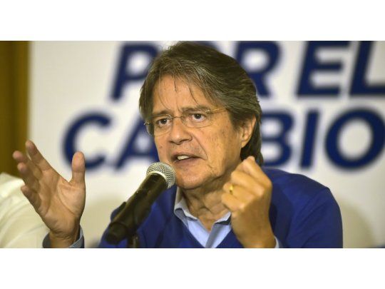 El candidato de CREO, Guillermo Lasso.