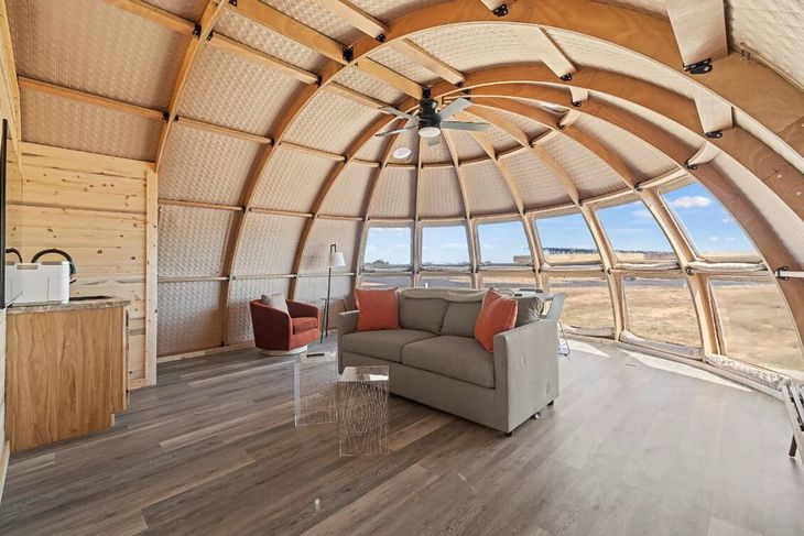 Un domo en una zona turística de la Argentina Un domo en una zona turística de la Argentina