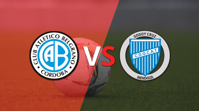 Arranca el partido entre Belgrano vs Godoy Cruz