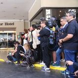 El ingreso al Hotel Libertador.