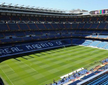 El Estadio Santiago Bernabeu, en Madrid, posible sede de la Finalissima. El Estadio Santiago Bernabeu, en Madrid, posible sede de la Finalissima.