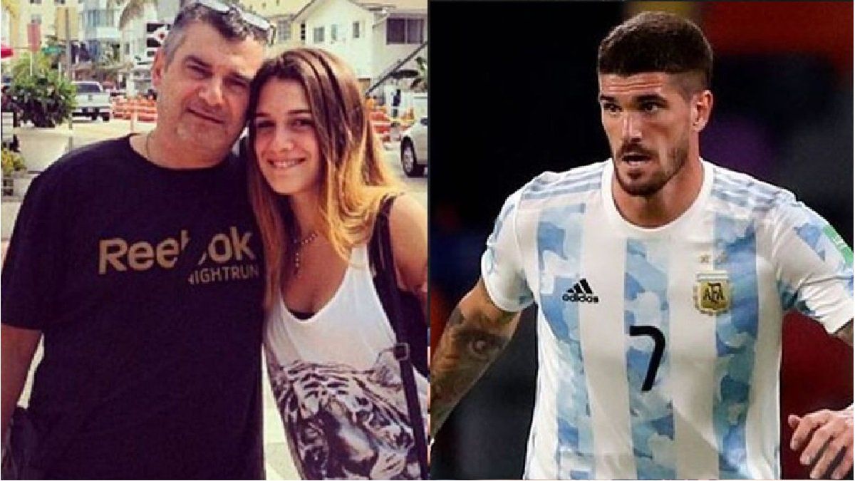 Camila Holmes’ father spoke of the chance that De Paul will miss the World Cup