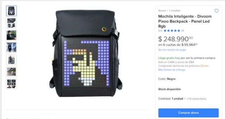 Smart backpacks with LED screens revolutionized the traditional concept. Smart backpacks with LED screens revolutionized the traditional concept.