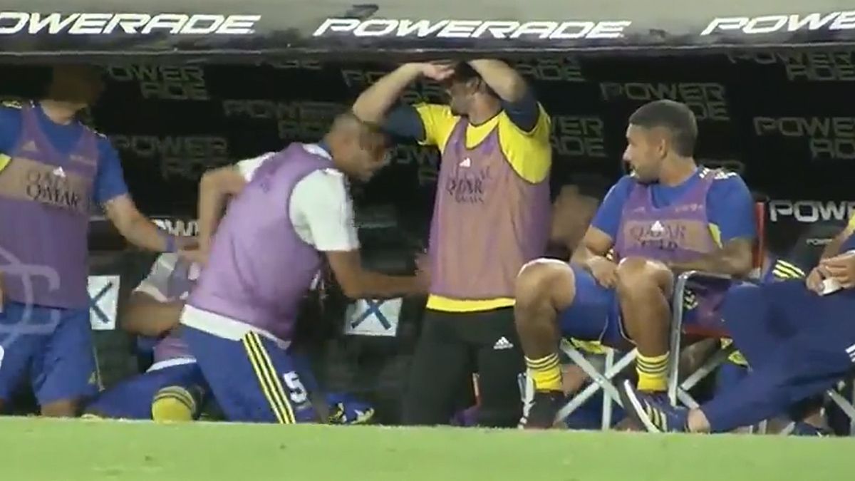 Video: tempers heated between Zambrano and Pavón in the defeat of Boca