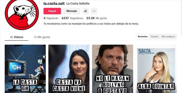 La Casta Salteña es una de las cuentas que comprometen a Estrada.