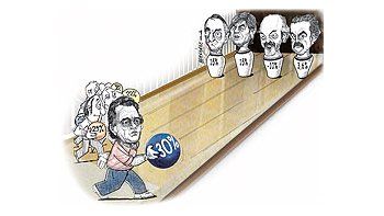 ámbito.com | Luis Barrionuevo, Néstor Kirchner, Hugo Moyano, Carlos Tomada y Guillermo Moreno.