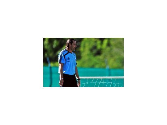 El entrenador de la Selección, Sergio Batista.