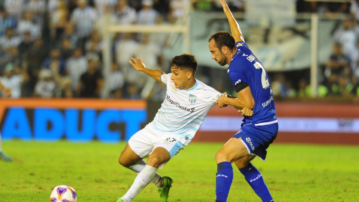 Atlético Tucumán tied it to Vélez in the last play