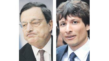 Padre e hijo: Mario y Giacomo Draghi. Uno es presidente del BCE y el otro es trader de tasas de interés en Morgan Stanley en Londres. El banquero central no sólo debe responder con medidas ante la crisis, sino que ahora su actividad y relaciones están siendo cuestionadas.