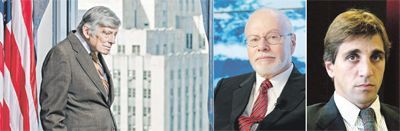 El secretario de Finanzas, Luis Caputo (der.), deberá demostrar una posición de fortaleza ante los acreedores; y presionar para que el acuerdo sea definitivo. El diálogo central será con Daniel Pollack, Thomas Griesa y Paul Singer.