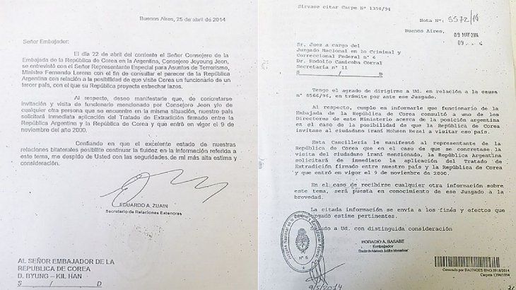 La agencia Télam accedió a la saga de documentos -incluso aquellos de carácter confidencial- que generaron esa respuesta por parte de la Argentina.