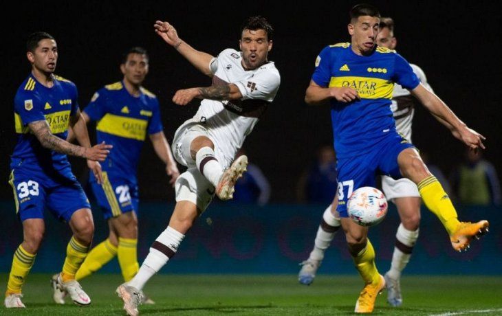 Boca ante Platense.&nbsp;
