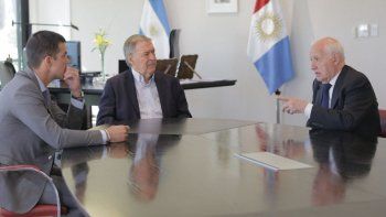 Juan Manuel Urtubey, Juan Schiaretti y Roberto Lavagna.