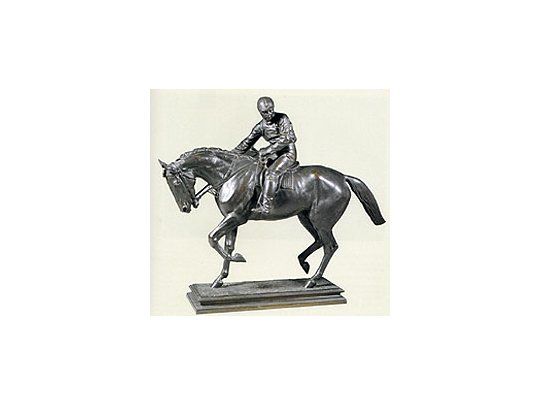 El Gran Jockey, clásica escultura de Isidore Bonheur, sevendió en 70.000 dólares.