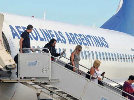 Aerolíneas Argentinas.&nbsp;