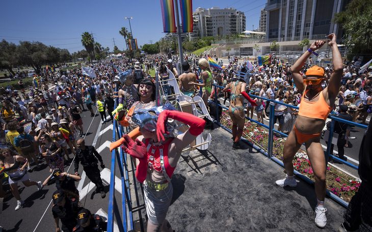 Tel Aviv marcha del Orgullo LGBT