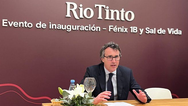 El CEO global de Rio Tinto, Simon Trott, aseguró que invertirán u$s4.400 millones en su estrategia de expansión del litio, y se crearán 7.000 empleos directos e indirectos en Argentina.