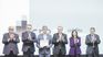 inauguración. Alberto Fernández juntos a Agustín Rossi, Ignacio de Mendiguren y Silvina Batakis, entre otros, durante un acto en Tecnópolis.