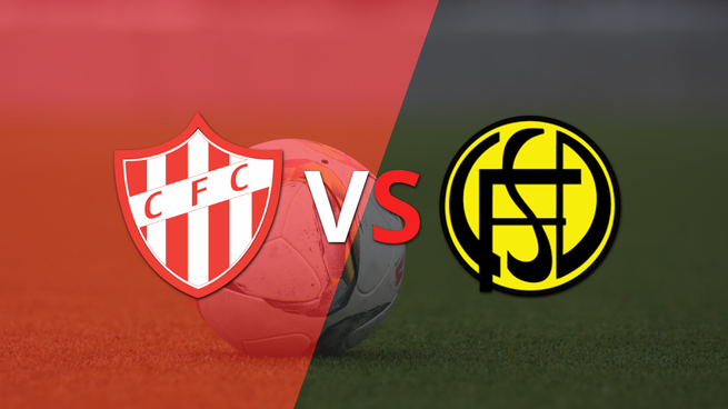 Comienza el juego entre Cañuelas y Flandria en el estadio Jorge Alfredo Arín