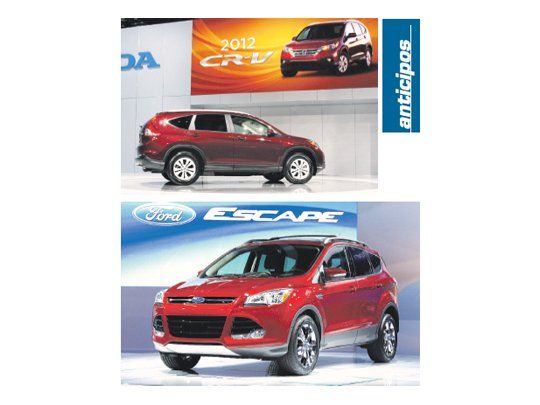 Las renovadas versiones de los SUV Honda CR-V y Ford Kuga están entre las principales atracciones. Ambos llegarán al país en el futuro.