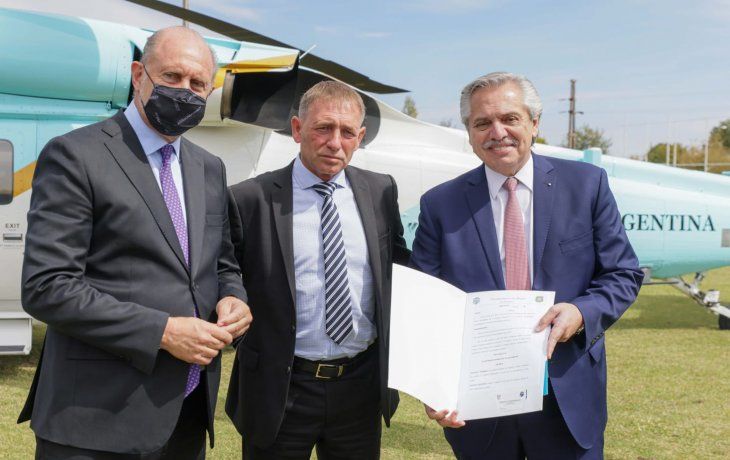 Alberto Fernández lanza en Santa Fe dos programas de promoción industrial.
