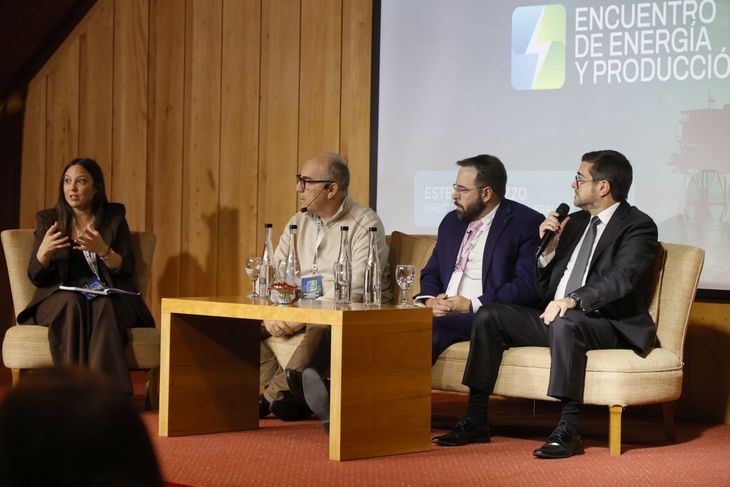 Vaca Muerta y la exportación hacia Brasil en uno de los paneles del evento de Energía y Producción.  Vaca Muerta y la exportación hacia Brasil en uno de los paneles del evento de Energía y Producción.