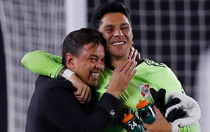 La sinceridad de Gallardo a Enzo Pérez: Que Dios te acompañe.