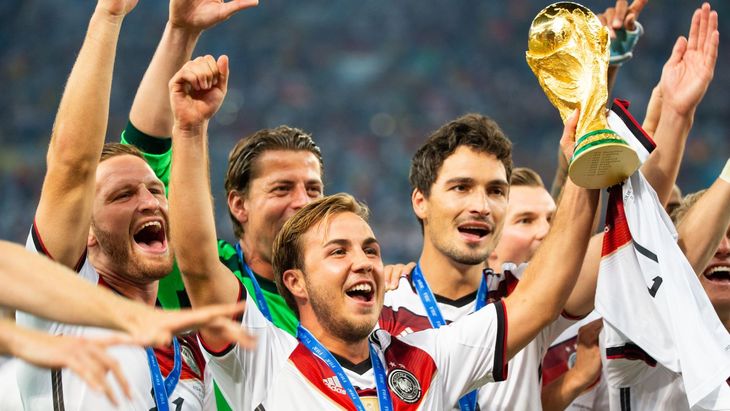 Alemania consiguió su última copa en Brasil 2014. Alemania consiguió su última copa en Brasil 2014.