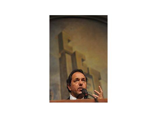 La última vez que Daniel Scioli concurrió a la CGT Azopardo fue en septiembre de 2011, cuando participó de un acto de la Juventud Sindical de Facundo Moyano.